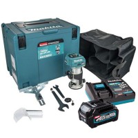 Makita RT001GZ20 40v Max XGT 1/4\" & 3/8\" Trimmer with 1 x 2.5Ah Battery & Charger
